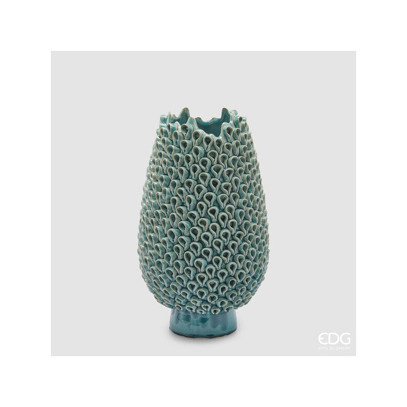 Vaso Deco Turchese in due misure| EDG